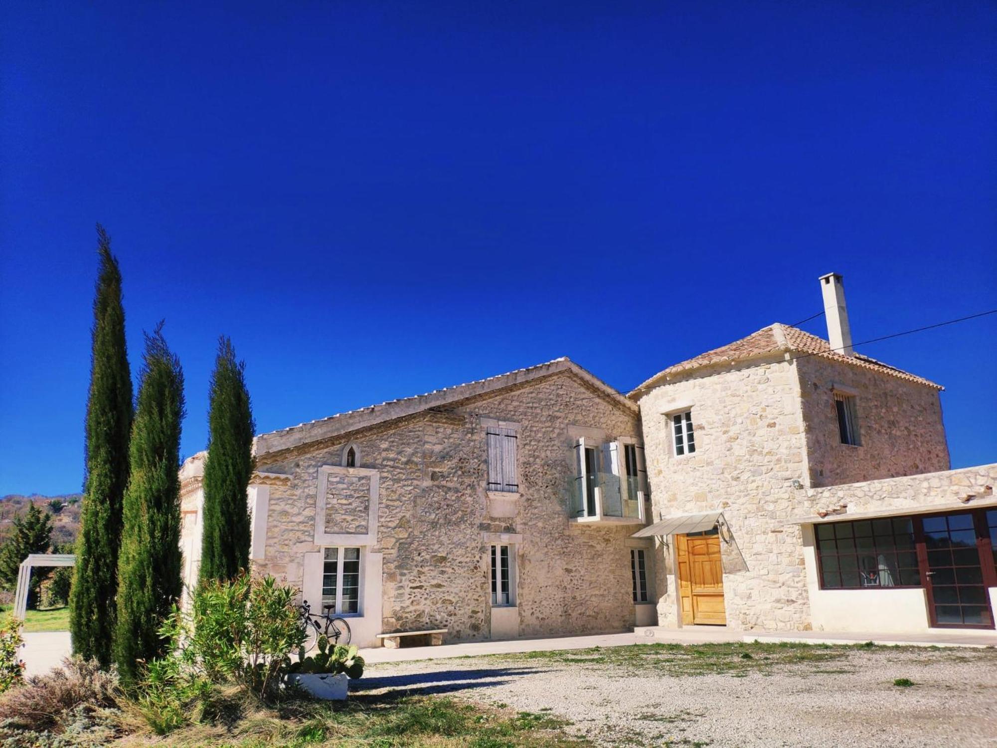 Chambre Cosy Avec Terrasse Sur La Colline Boisee, Parking Prive, Jardin, Calme, Climatisation, 10 Mn Pont Du Gard Num7 Rochefort-du-Gard Eksteriør bilde
